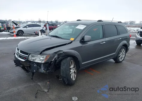 2013 Dodge Journey Crew из США, поврежденный, VIN 3C4PDCDG2DT537831